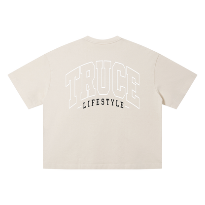 Truce Lifestyle | Living Fast Unisex (280 g/m²) Vintage Wash Boxy T-Shirt