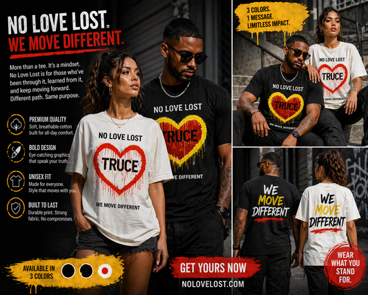 "No Love Lost" Tee Shirt Bundle (Limited Drop)