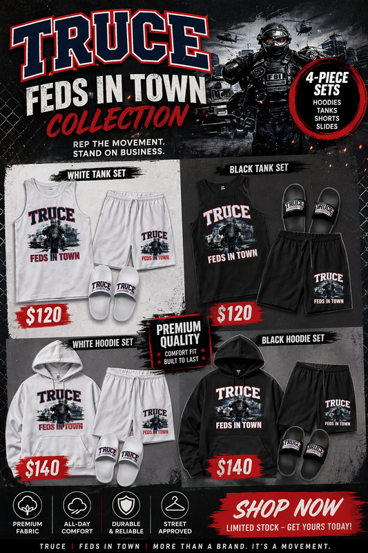 FEDS IN TOWN SET |Streetwear for those who move different.”