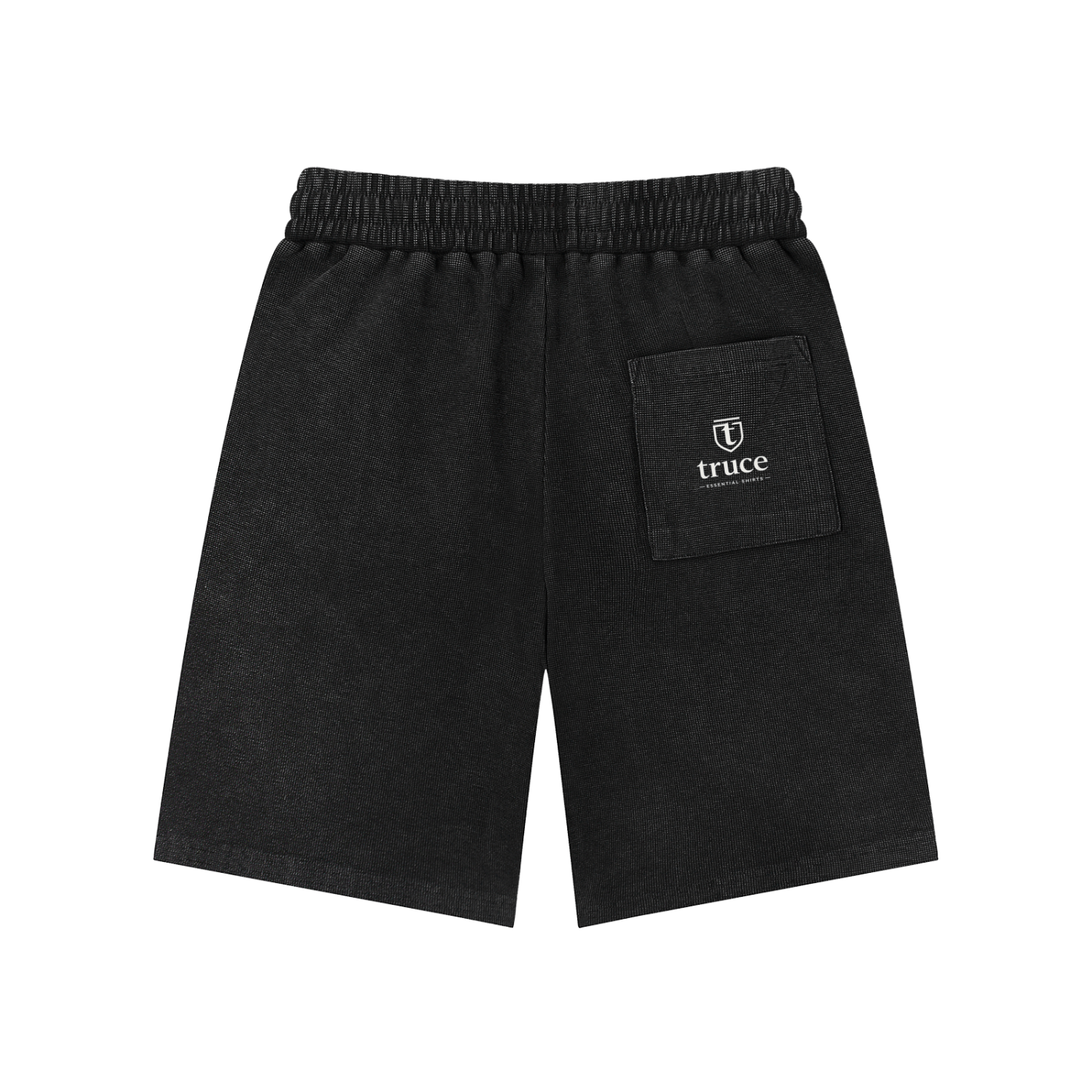 Truce Lifestyle | Essentail Mineral Wash Waffle Knit Shorts