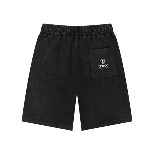 Truce Lifestyle | Essentail Mineral Wash Waffle Knit Shorts
