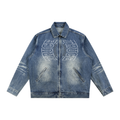 Truce Lifestyle | Vintage Wash Zip Up Denim Jacket