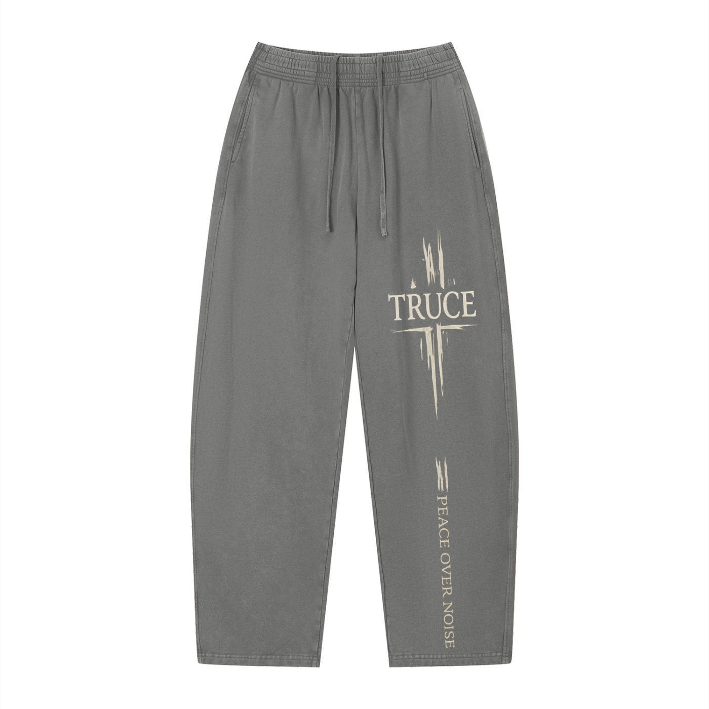 Truce Lifestyle | 360g/m Unisex Vintage Wash Loose Sweatpants