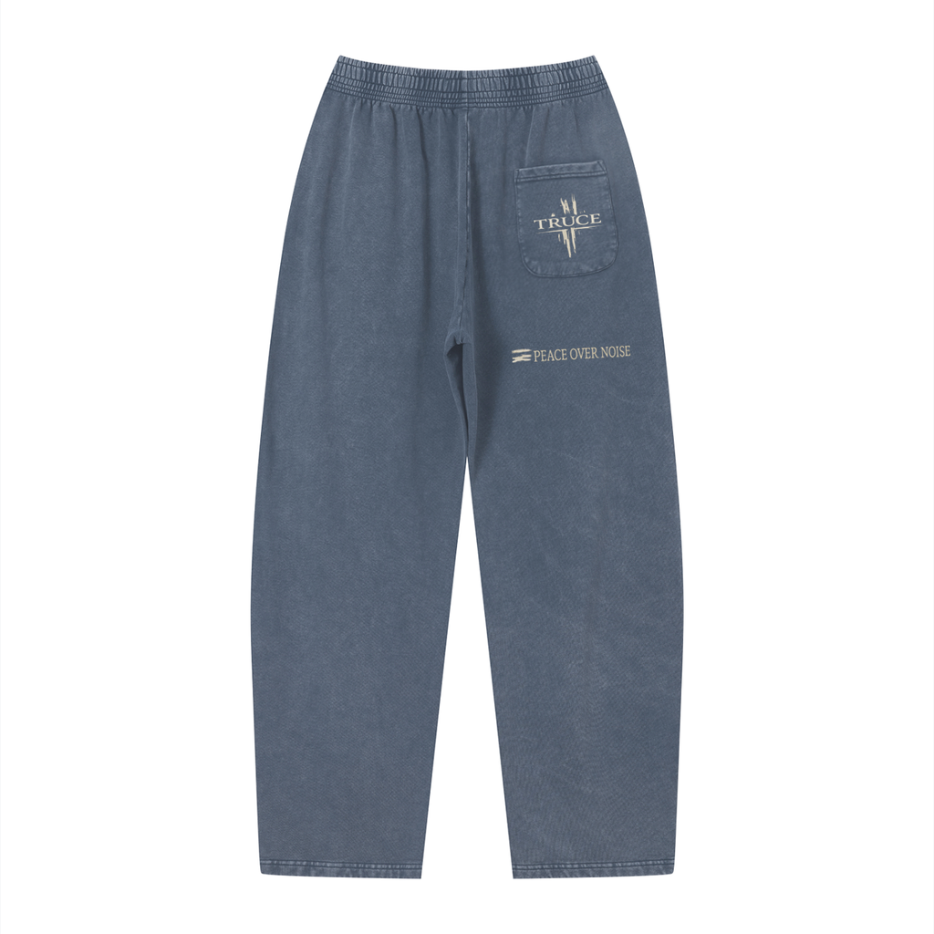 Truce Lifestyle | 360g/m Unisex Vintage Wash Loose Sweatpants