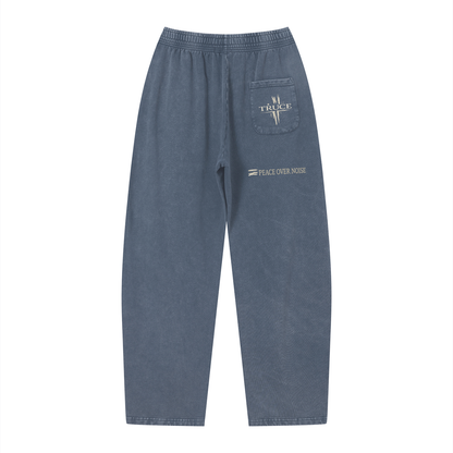 Truce Lifestyle | 360g/m Unisex Vintage Wash Loose Sweatpants