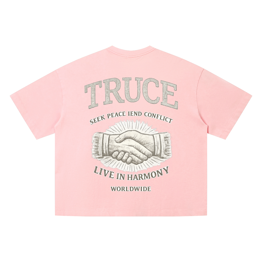 Truce Lifestyle | Unisex Vintage Wash (280 g/m²) Boxy T-Shirt