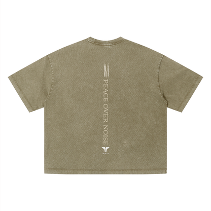 Truce Lifestyle |Unisex Vintage Wash (280 g/m²) Boxy T-Shirt