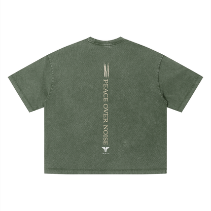 Truce Lifestyle |Unisex Vintage Wash (280 g/m²) Boxy T-Shirt