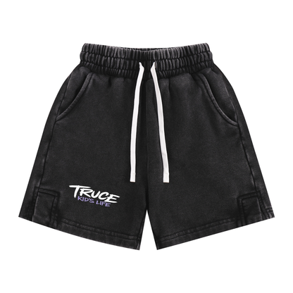 Truce Kid's Lifestyle | Snow Washed Kids' (290 g/m²) Shorts
