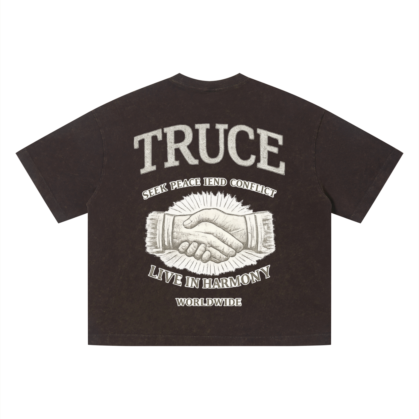 Truce Lifestyle | Unisex Vintage Wash Boxy T-Shirt