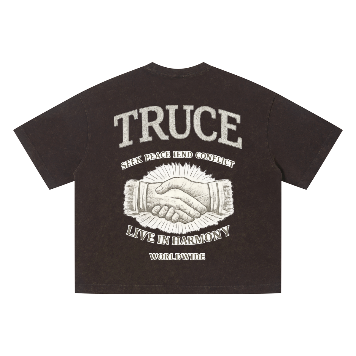 Truce Lifestyle | Unisex Vintage Wash Boxy T-Shirt