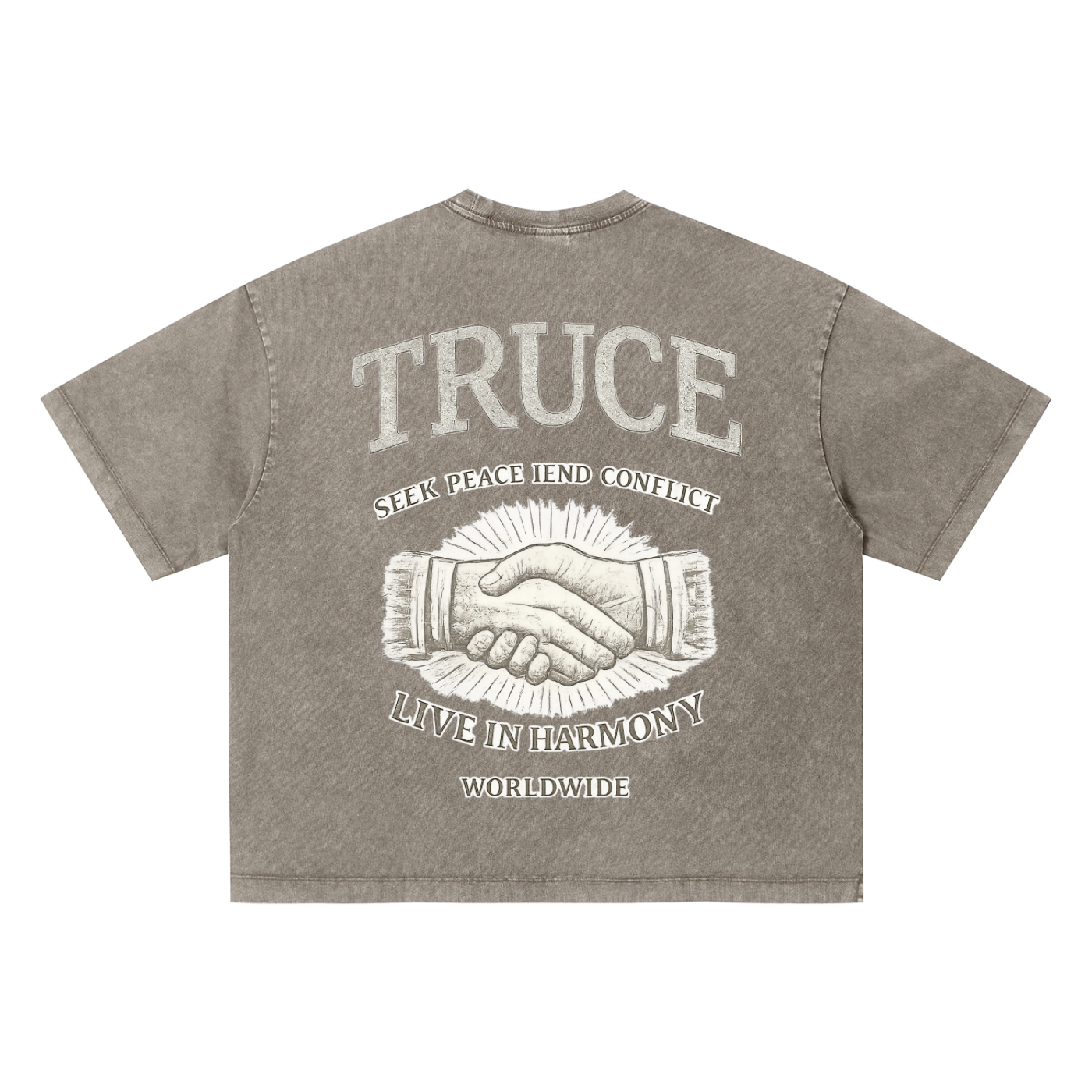 Truce Lifestyle | Unisex Vintage Wash (280 g/m²) Boxy T-Shirt