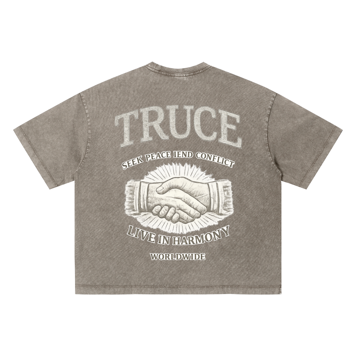 Truce Lifestyle | Unisex Vintage Wash (280 g/m²) Boxy T-Shirt