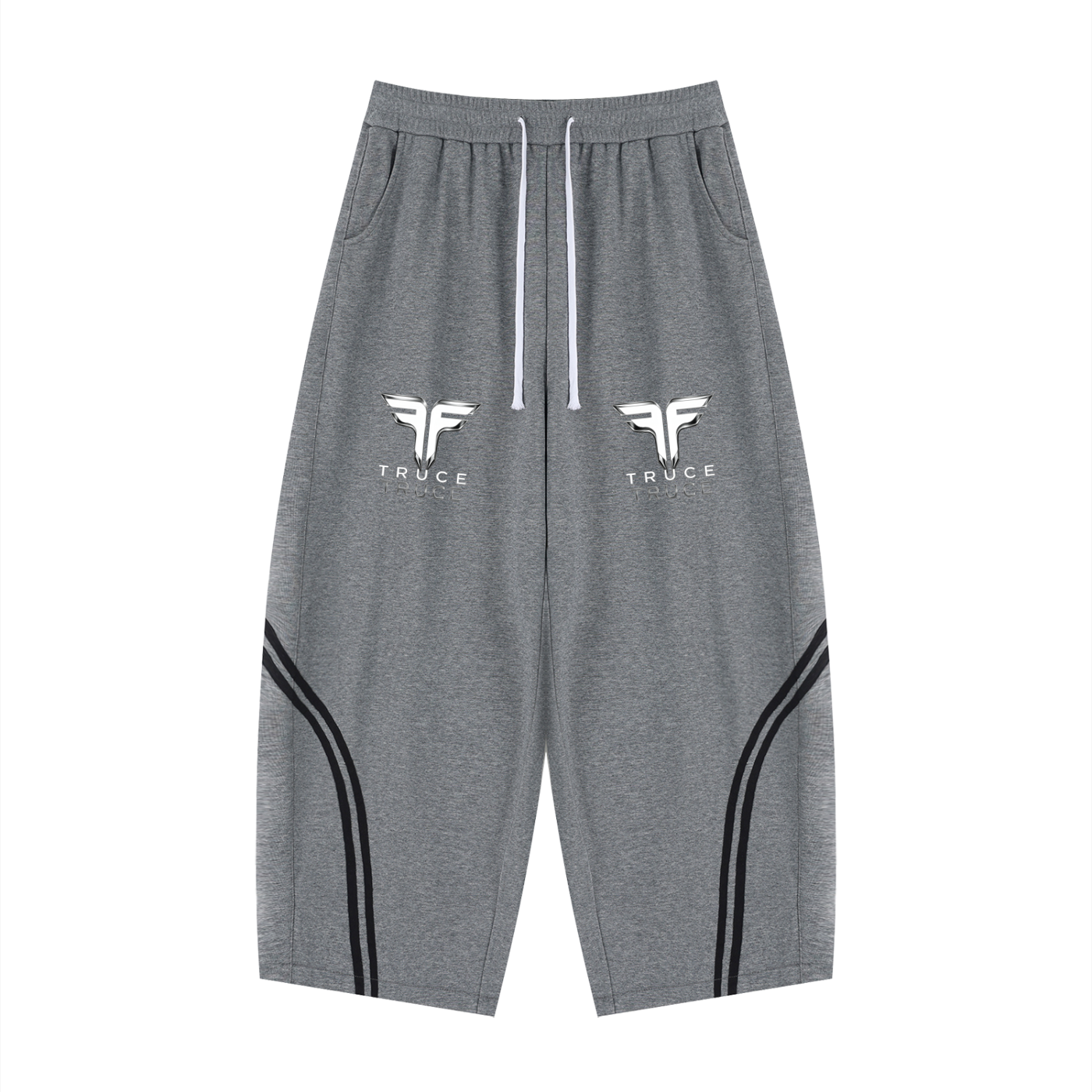 TRUCE LIFESTYLE® | Unisex Wide Leg Piping (310 g/m²) Sweatpants