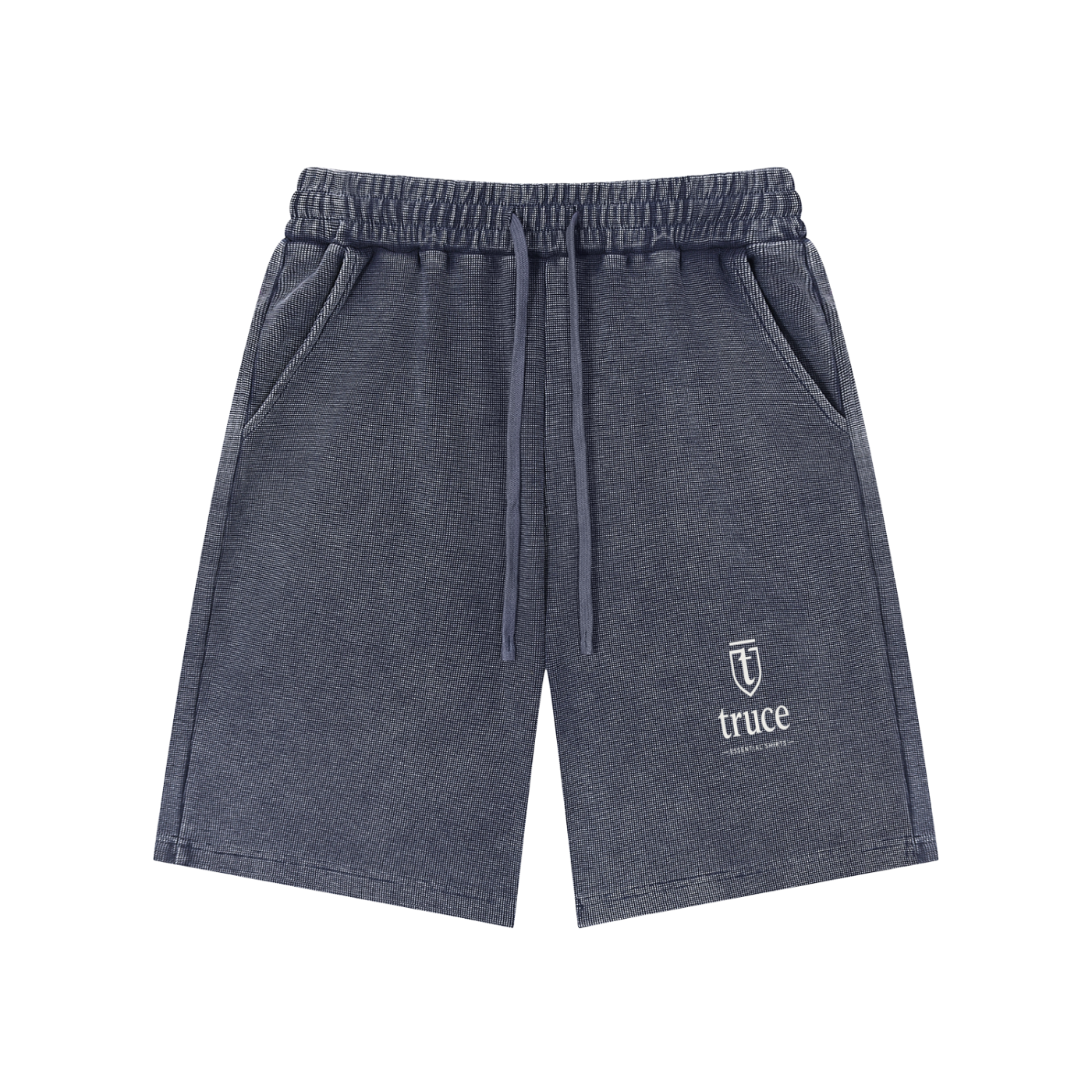 Truce Lifestyle | Essentail Mineral Wash Waffle Knit Shorts