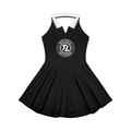 Truce Lifestyle | Women's Collared Halter A-Line (210 g/m²) Tennis Dress
