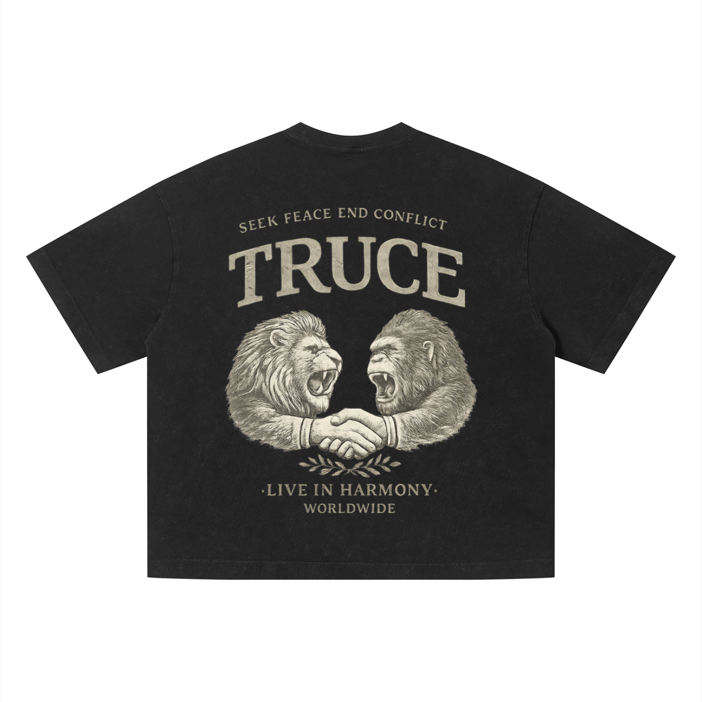 Truce Lifestyle | Unisex Vintage Wash Boxy (280 g/m²) T-Shirt