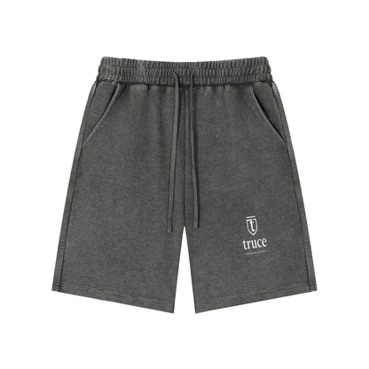 Truce Lifestyle | Essentail Mineral Wash Waffle Knit Shorts