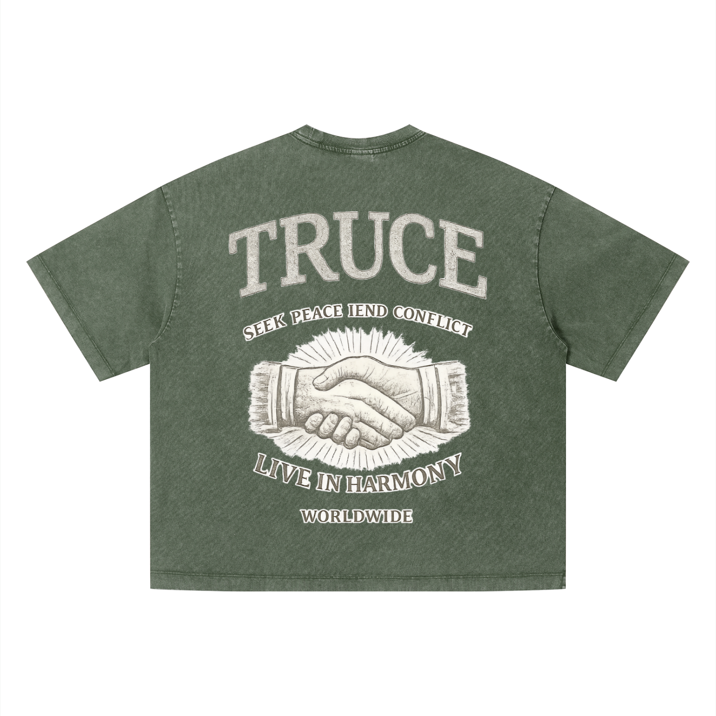 Truce Lifestyle | Unisex Vintage Wash Boxy T-Shirt