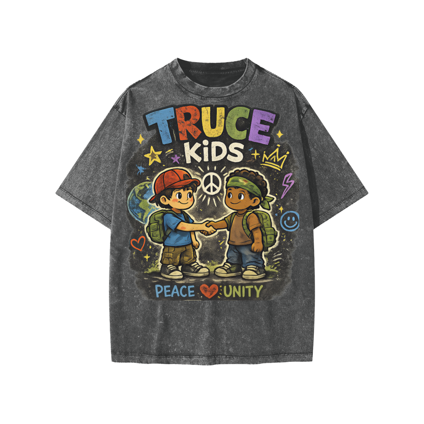 Truce Kid's | Snow Washed Kids' (270 g/m²) T-Shirt