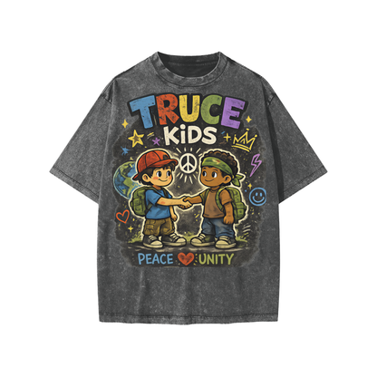 Truce Kid's | Snow Washed Kids' (270 g/m²) T-Shirt