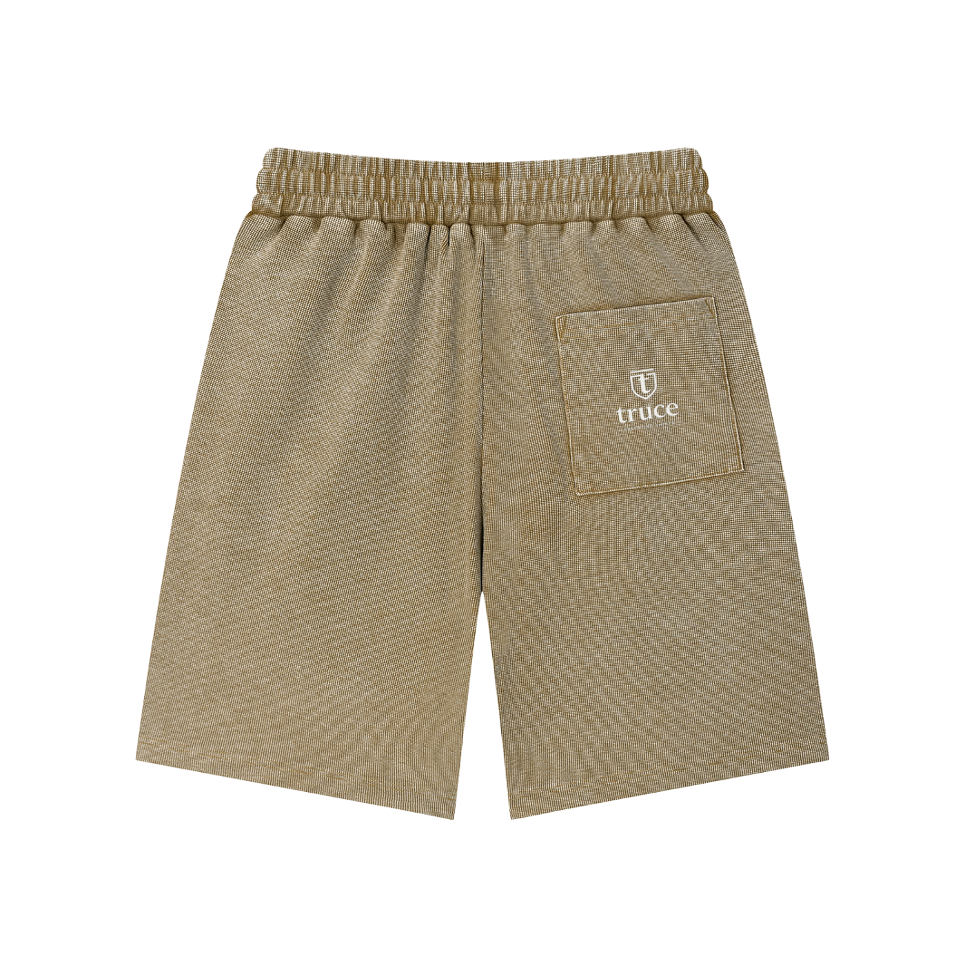 Truce Lifestyle | Essentail Mineral Wash Waffle Knit Shorts