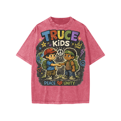 Truce Kid's | Snow Washed Kids' (270 g/m²) T-Shirt