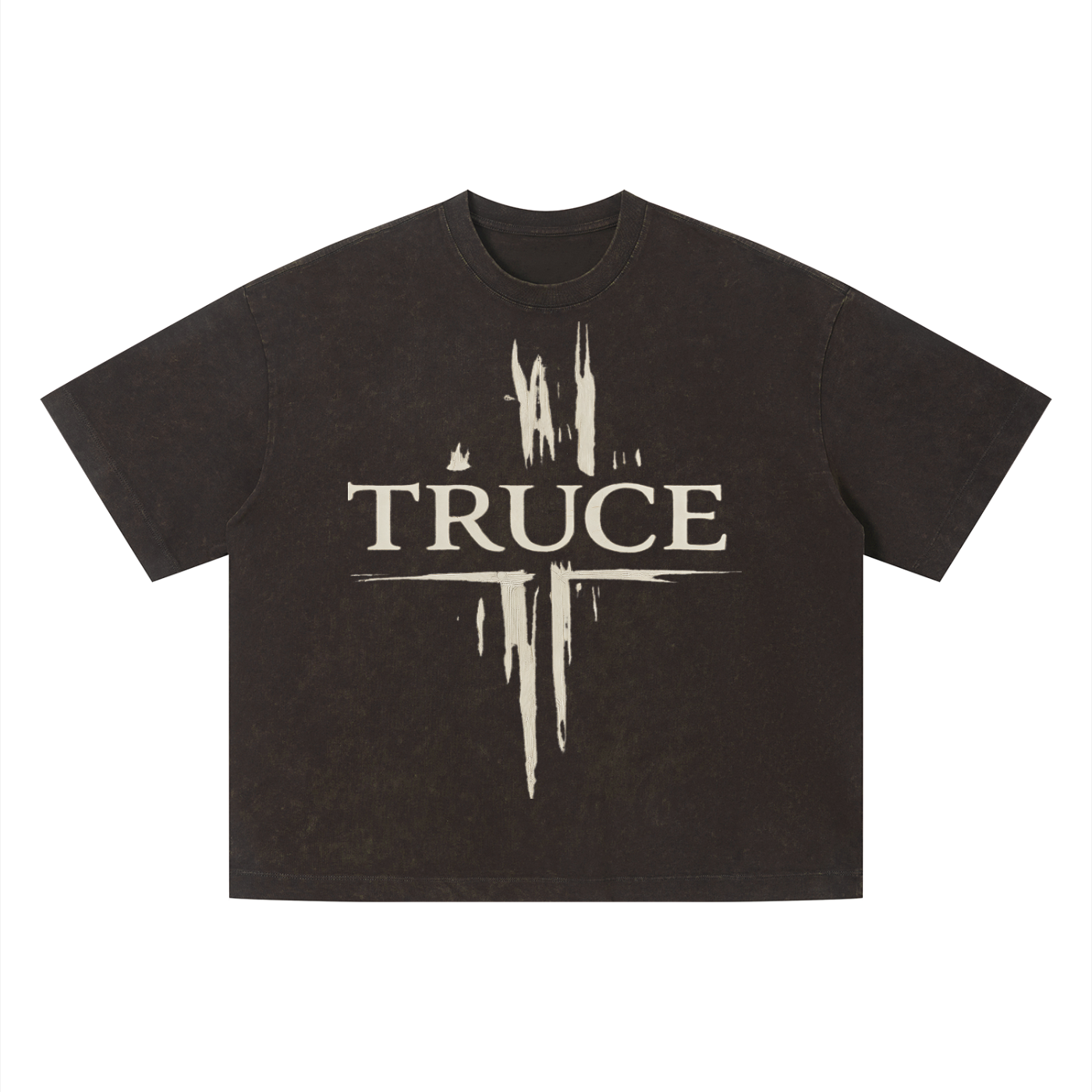 Truce Lifestyle |Unisex Vintage Wash (280 g/m²) Boxy T-Shirt