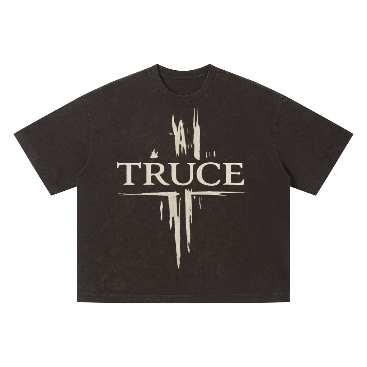 Truce Lifestyle |Unisex Vintage Wash (280 g/m²) Boxy T-Shirt