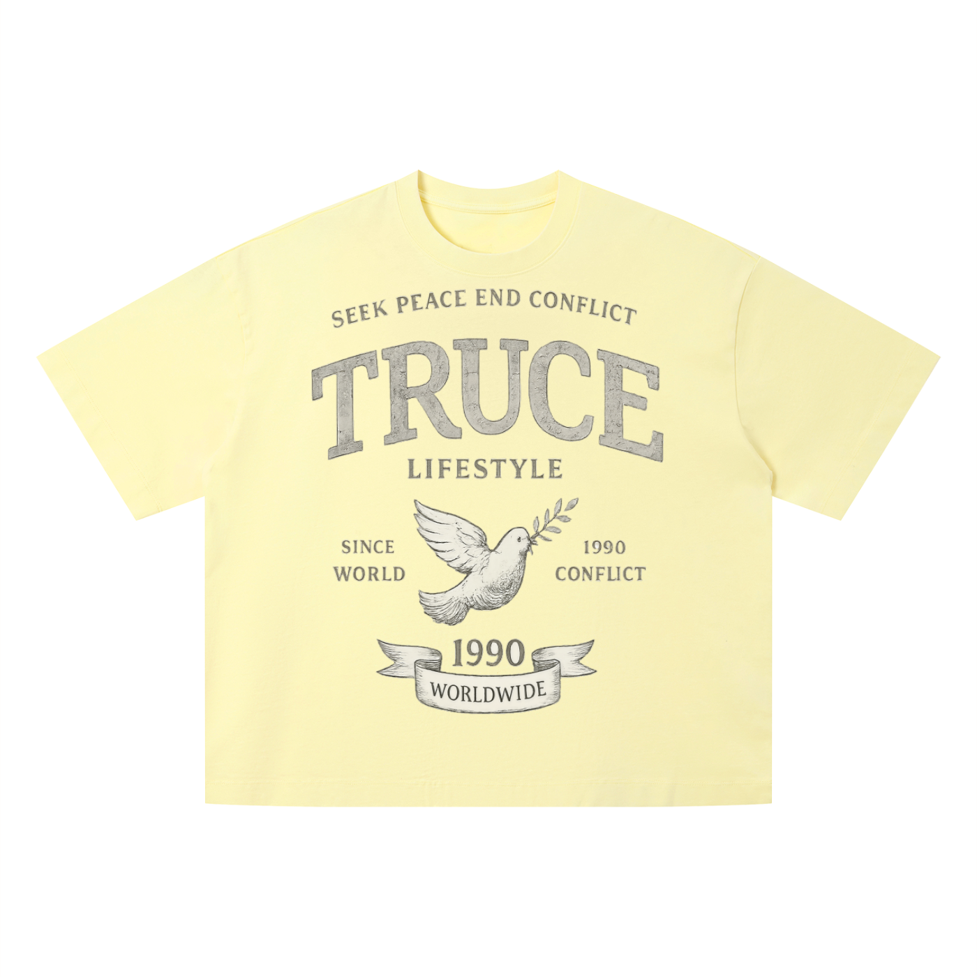 Truce Lifestyle | Unisex Vintage Wash (280 g/m²) Boxy T-Shirt