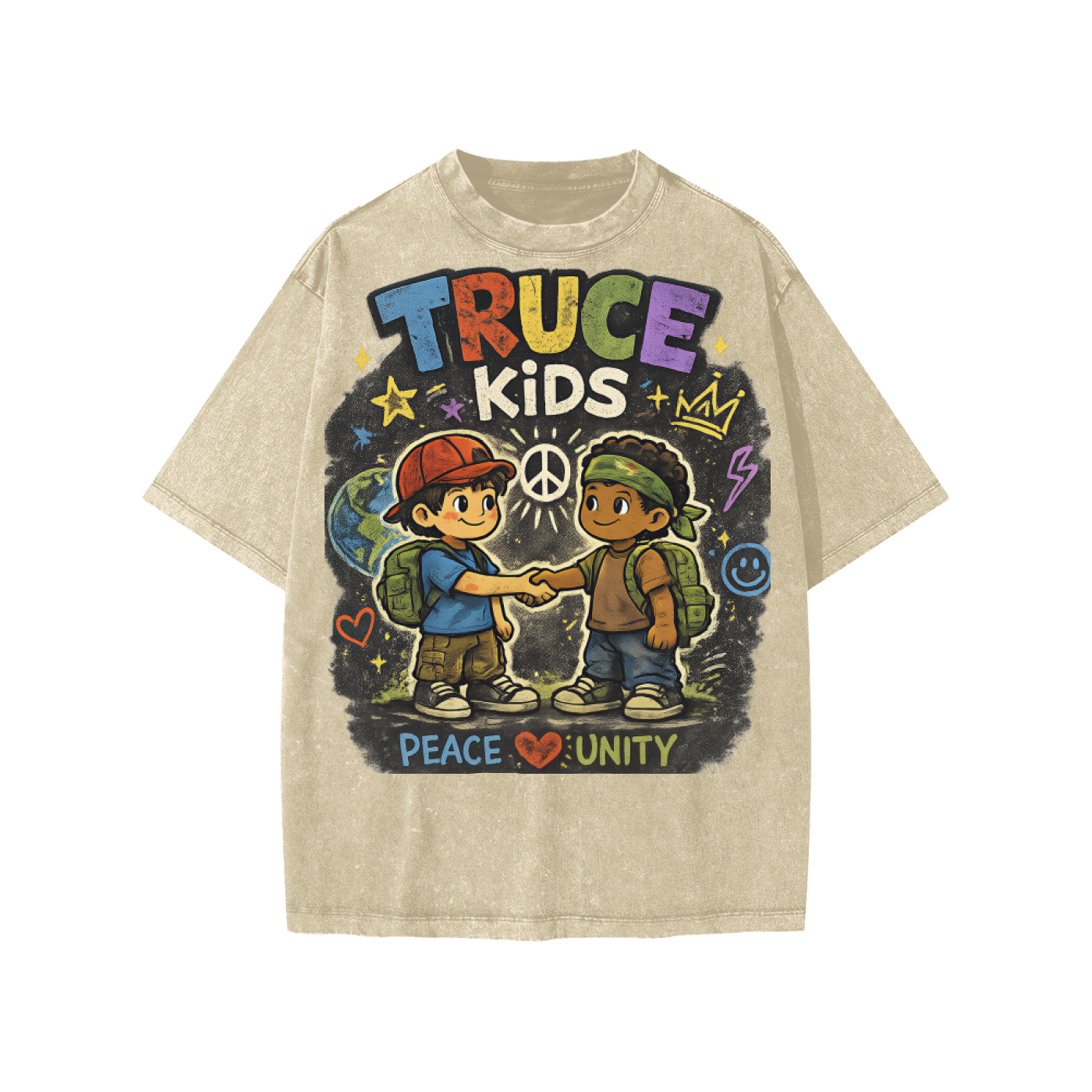 Truce Kid's | Snow Washed Kids' (270 g/m²) T-Shirt