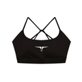 Truce Lifestyle | Logo Strappy Criss Cross Yoga Sports Bra