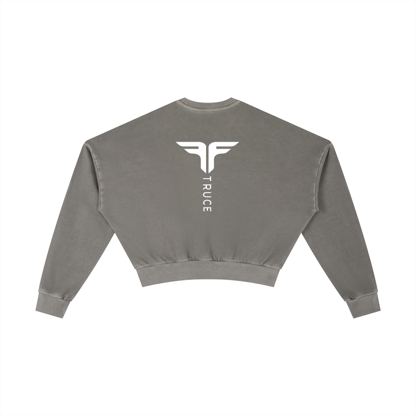 Truce Lifestyle | Sports Logo Vintage Washed Cropped (410 g/m²) Sweatshirt