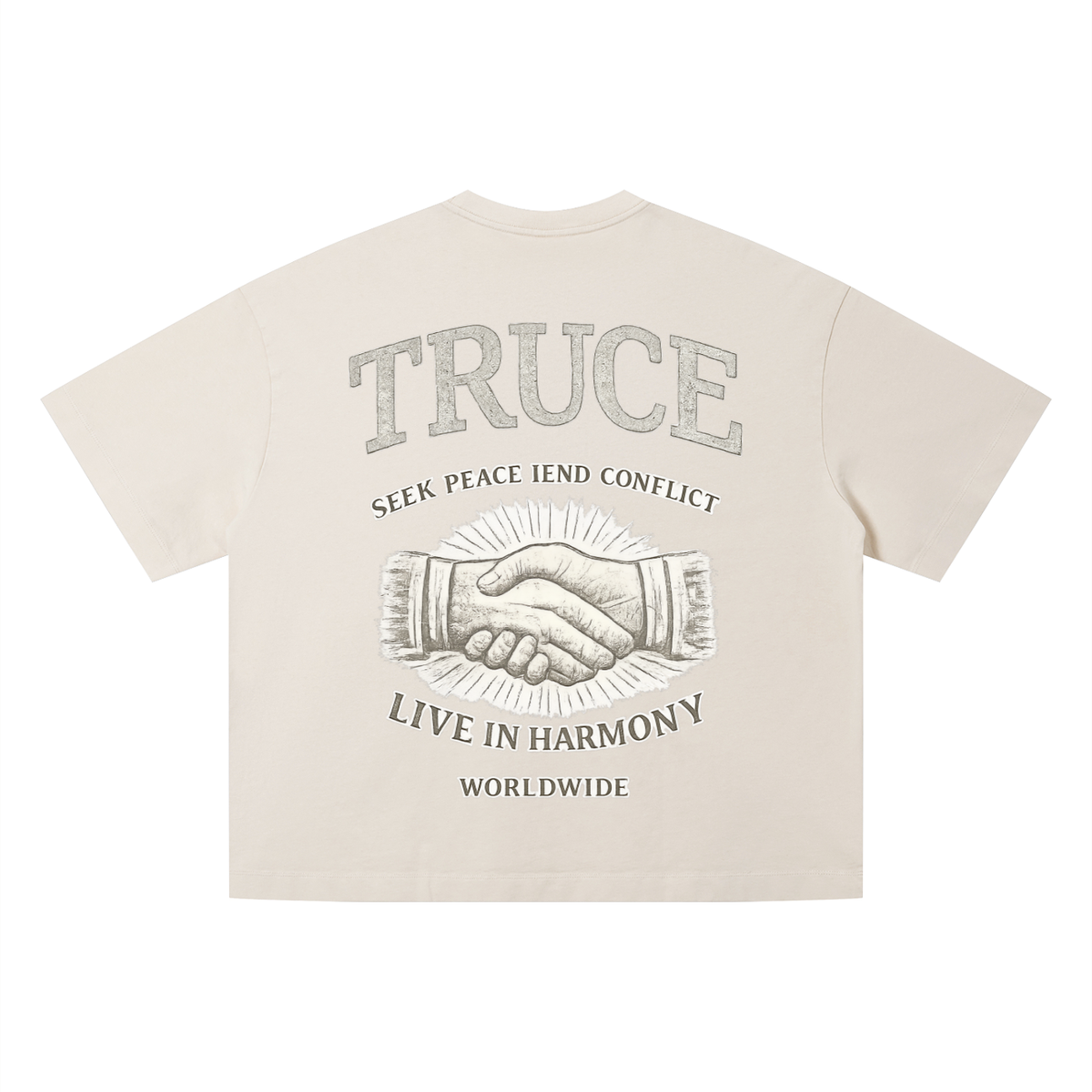 Truce Lifestyle | Unisex Vintage Wash Boxy T-Shirt