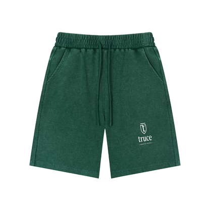 Truce Lifestyle | Essentail Mineral Wash Waffle Knit Shorts