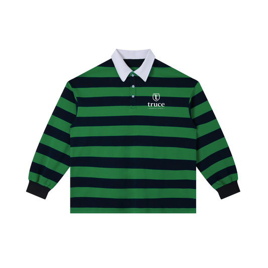 Truce Lifestyle | Color Block 230g/m Stripe Polo Shirt