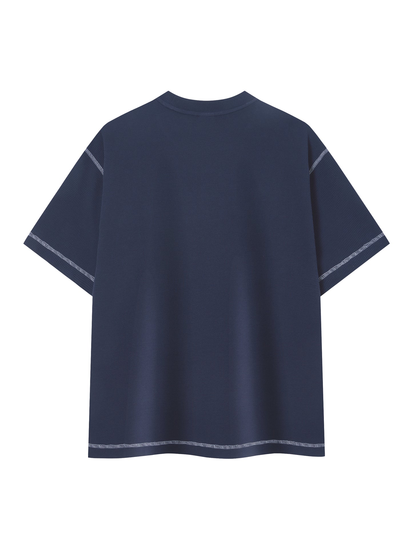 Unisex Sunfade Waffle Boxy T-Shirt