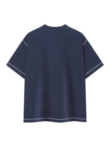 Unisex Sunfade Waffle Boxy T-Shirt